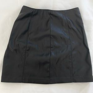 Relist - Abercrombie & Fitch Women’s S Vegan Leather Skirt
